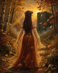 Thumbnail for Diamond Painting Autumn Walk