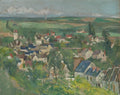 Thumbnail for Auvers Panoramic View diamond painting - Paul Cezanne