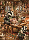 Thumbnail for Diamond painting pattern chart - Badger Bakers