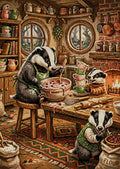 Thumbnail for Diamond painting pattern chart - Badger Bakers