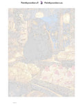 Thumbnail for Paint by numbers numbered canvas - Bakery Window Cat 30x40cm