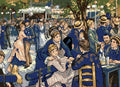 Miniatyrbild: Förhandsvisning av diamantmönstret för Renoirs Bal du moulin de la Galette