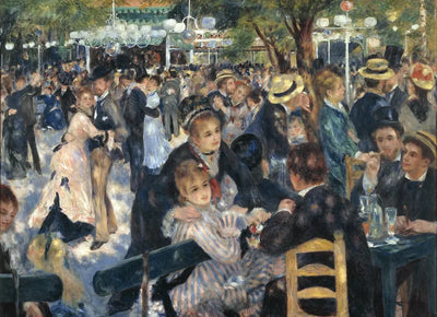 Bal Du Moulin De La Galette diamond painting - Renoir