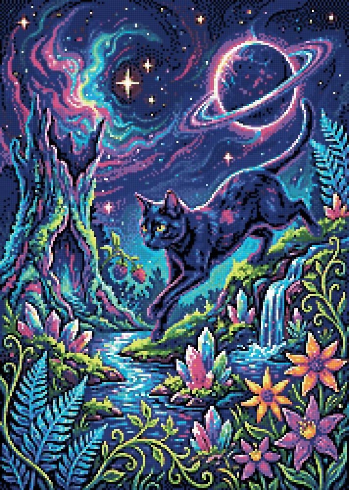 Diamantmönster för Berries and Stars