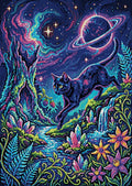 Thumbnail for Diamond painting pattern chart - Berries and Stars