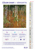 Thumbnail for Color chart and instructions - Birch Forest 50x50cm