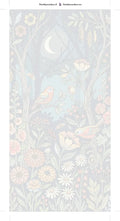 Thumbnail for Paint by numbers numbered canvas - Birds and Flowers at Night 40x80cm