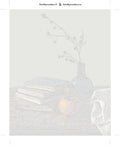 Thumbnail for Paint by numbers numbered canvas - Books Vase and Persimmon 40x50cm