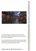 Thumbnail for Paint color chart and instructions - Bookshops on Rainy Street 160x80cm