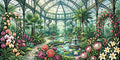 Miniatyrbild: Diamantmönster för Botanical Garden