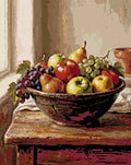 Miniatyrbild: Diamantmönster för Bowl of Fruit