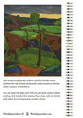 Thumbnail for Paint color chart and instructions - Breton Landscape 40x50cm