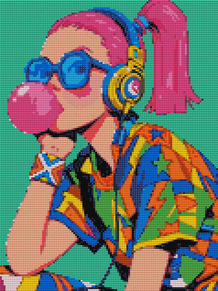 Diamond Pattern - Bubblegum Pop