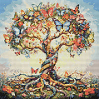 Thumbnail for Diamond Pattern - Butterfly Tree