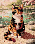 Thumbnail for Diamond Pattern - Calico Cat by Pond