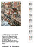 Thumbnail for Color chart and instructions - Canal Boat and Bicycle 40x50cm