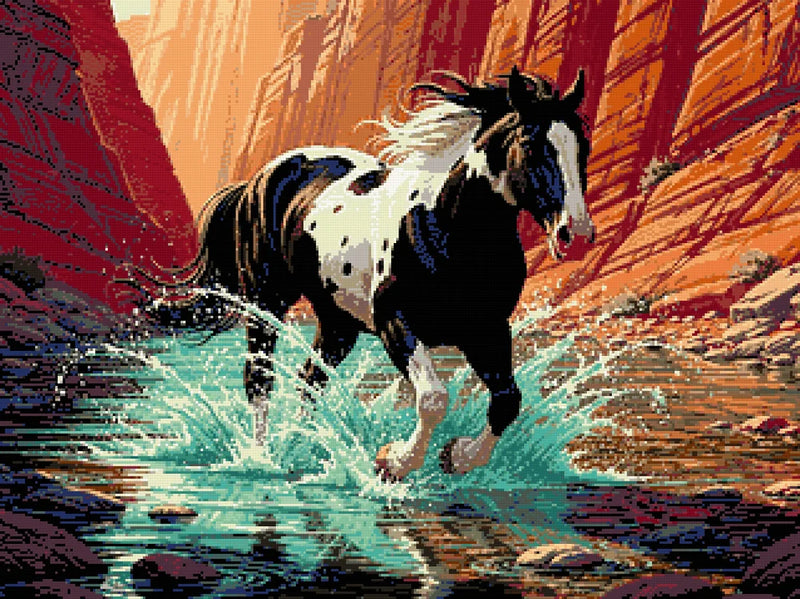 Diamond Pattern - Canyon Run