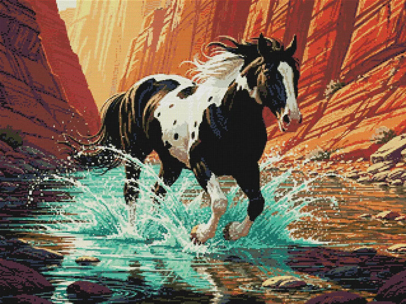 Diamond Pattern - Canyon Run