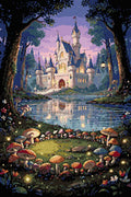 Thumbnail for Diamond pattern - Castle by the Lake