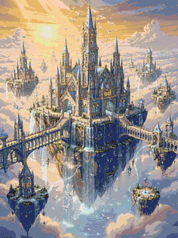 Diamond pattern - Castle in the Clouds