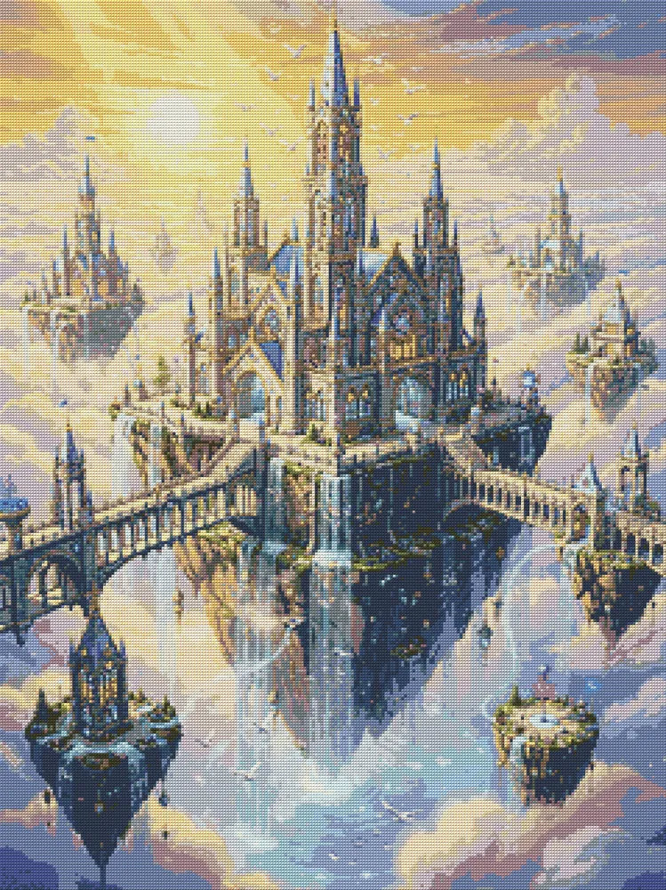 Diamond pattern - Castle in the Clouds