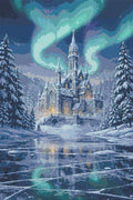 Thumbnail for Diamond Pattern - Castle Under Aurora