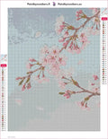Thumbnail for Cherry Blossom Branch diamond painting adhesive canvas 30x40cm