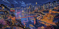 Miniatyrbild: Diamantmönster för Chongqing at Night
