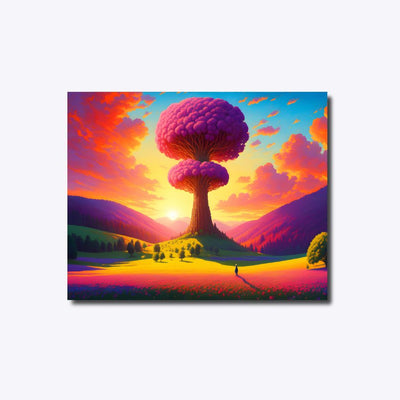 Cinematic Adventure paint by numbers with cinematic scene