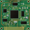 Thumbnail for Circuit Board Close-Up, 60x60 cm diamond painting – finished design preview