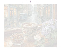 Thumbnail for Paint by numbers numbered canvas - Coffee Cup on Rainy Street 50x40cm