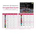 Thumbnail for DMC color chart for Corrupted Boot Screen diamond painting - 15 colors