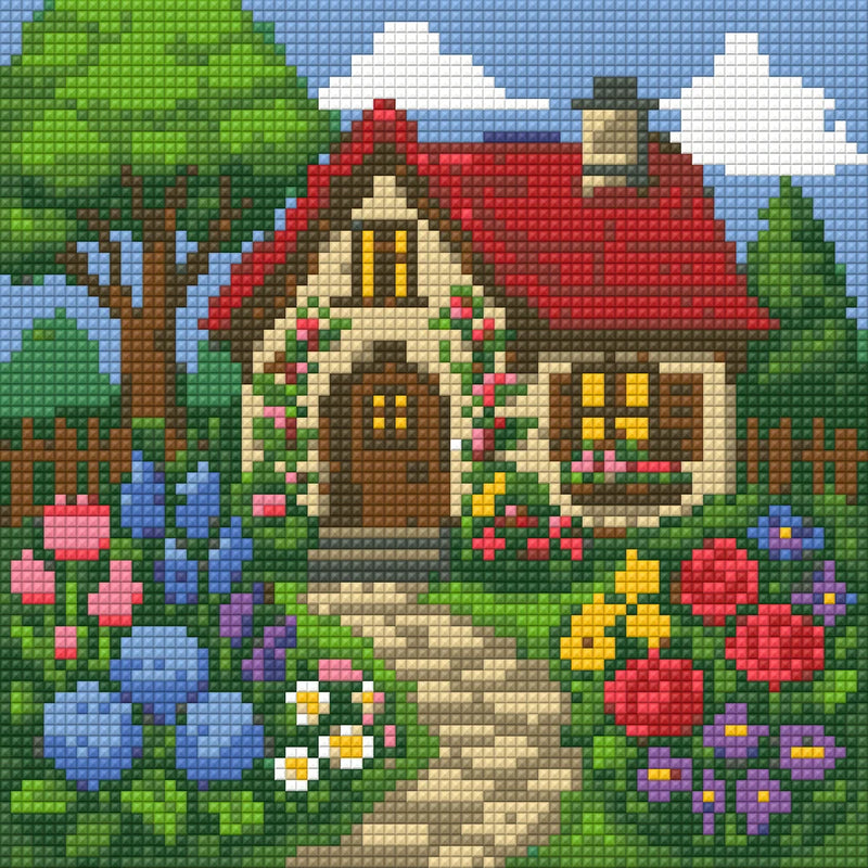 Diamantmönster för Cottage Garden