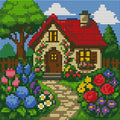Thumbnail for Diamond painting pattern chart - Cottage Garden