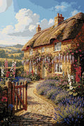 Thumbnail for Diamond Pattern - Country Cottage Garden