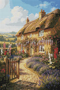 Thumbnail for Diamond Pattern - Country Cottage Garden