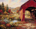 Miniatyrbild: Diamantmönster för Covered Bridge