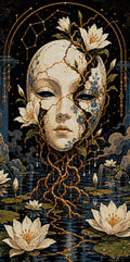 Thumbnail for Diamond pattern - Cracked Mask
