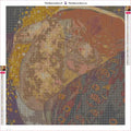 Thumbnail for Danae diamond painting adhesive canvas 50x50cm