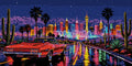 Thumbnail for Diamond pattern - Desert City Night