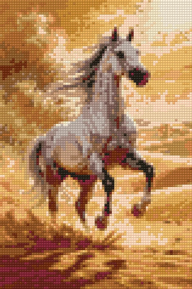Diamond Pattern - Desert Stallion