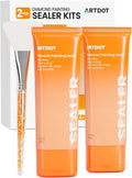 Thumbnail for ARTDOT Diamond Painting Sealer package, containing two 120 ml varnishes and an applicator spatula.