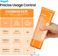 Thumbnail for Diamond painting -lakan peittoisuus ja riittoisuus taulukko eri kokoisille maalauksille.