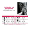 Thumbnail for DMC color chart for Elephant Eye and Wrinkled Skin diamond painting - 9 colors