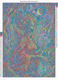Thumbnail for Diamond painting adhesive canvas preview - Enchanted Forest Fairy Queen