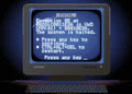 Thumbnail for Fatal Error on a Midnight CRT, 70x50 cm diamond painting – finished design preview
