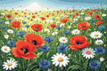 Miniatyrbild: Diamantmönster för Field of Poppies