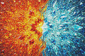 Thumbnail for Diamond Pattern - Fire and Ice