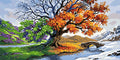 Thumbnail for Diamond pattern - Four Seasons Tree