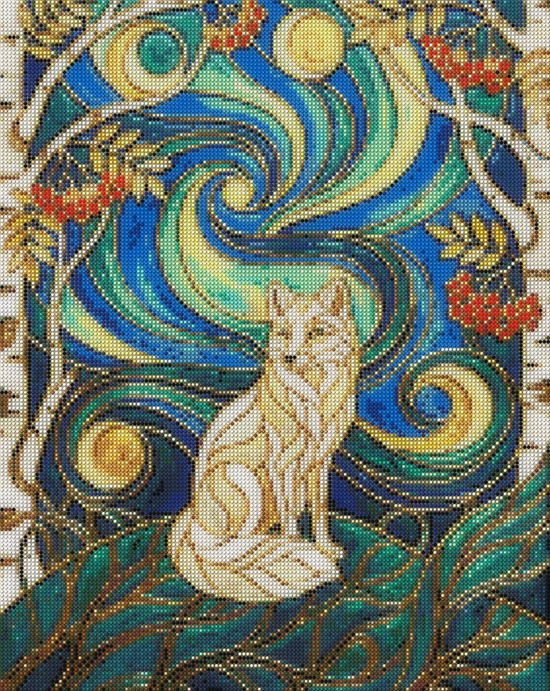 Diamond pattern - Fox Cloisonne